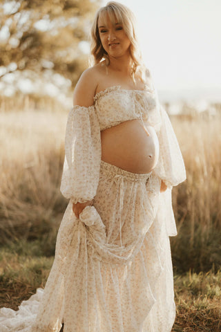 Maternity photoshoot dress hire