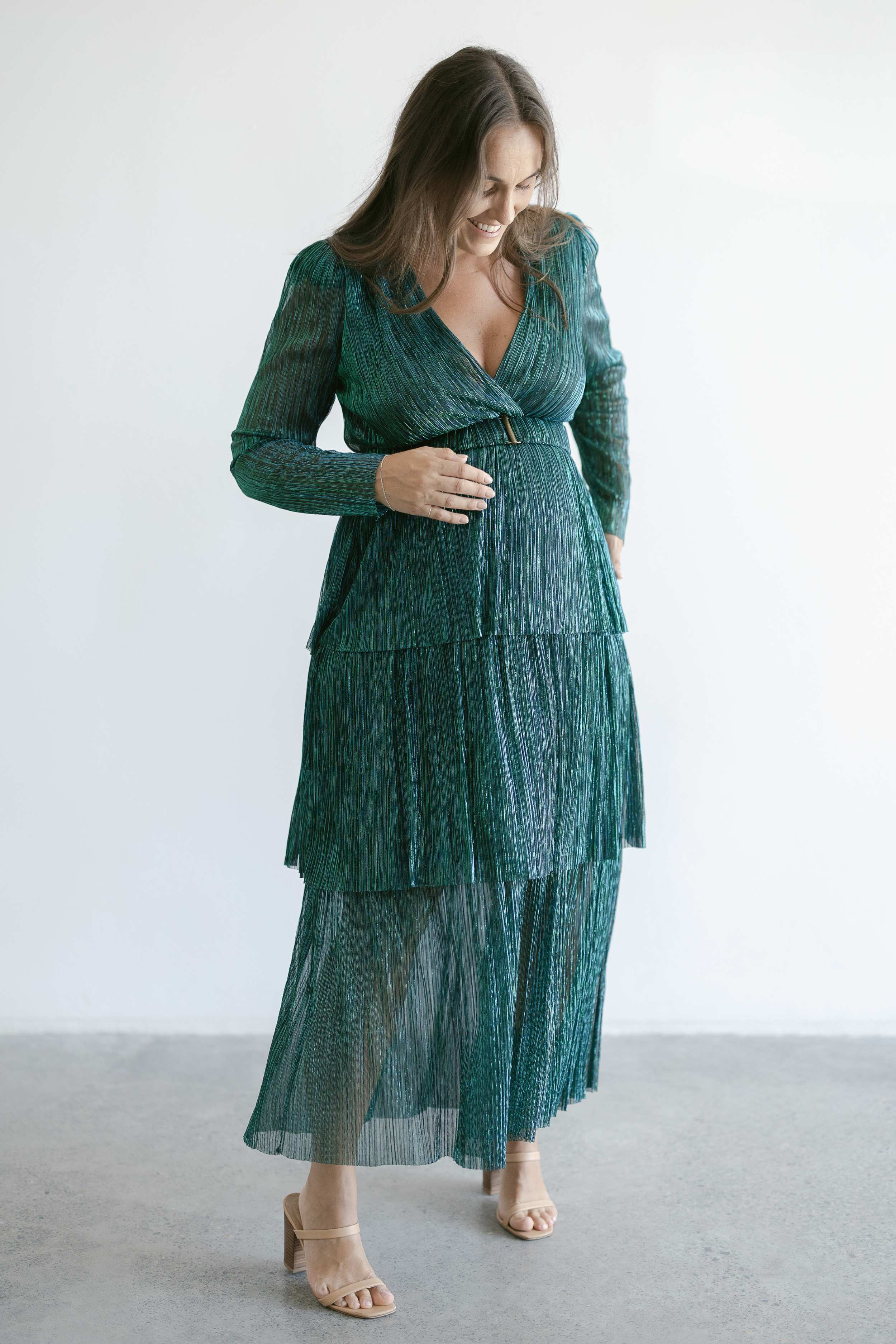 Sheike All That Sparkles Dress - Green | Mama Rentals Sheike All That Sparkles Dress - Green | Mama Rentals