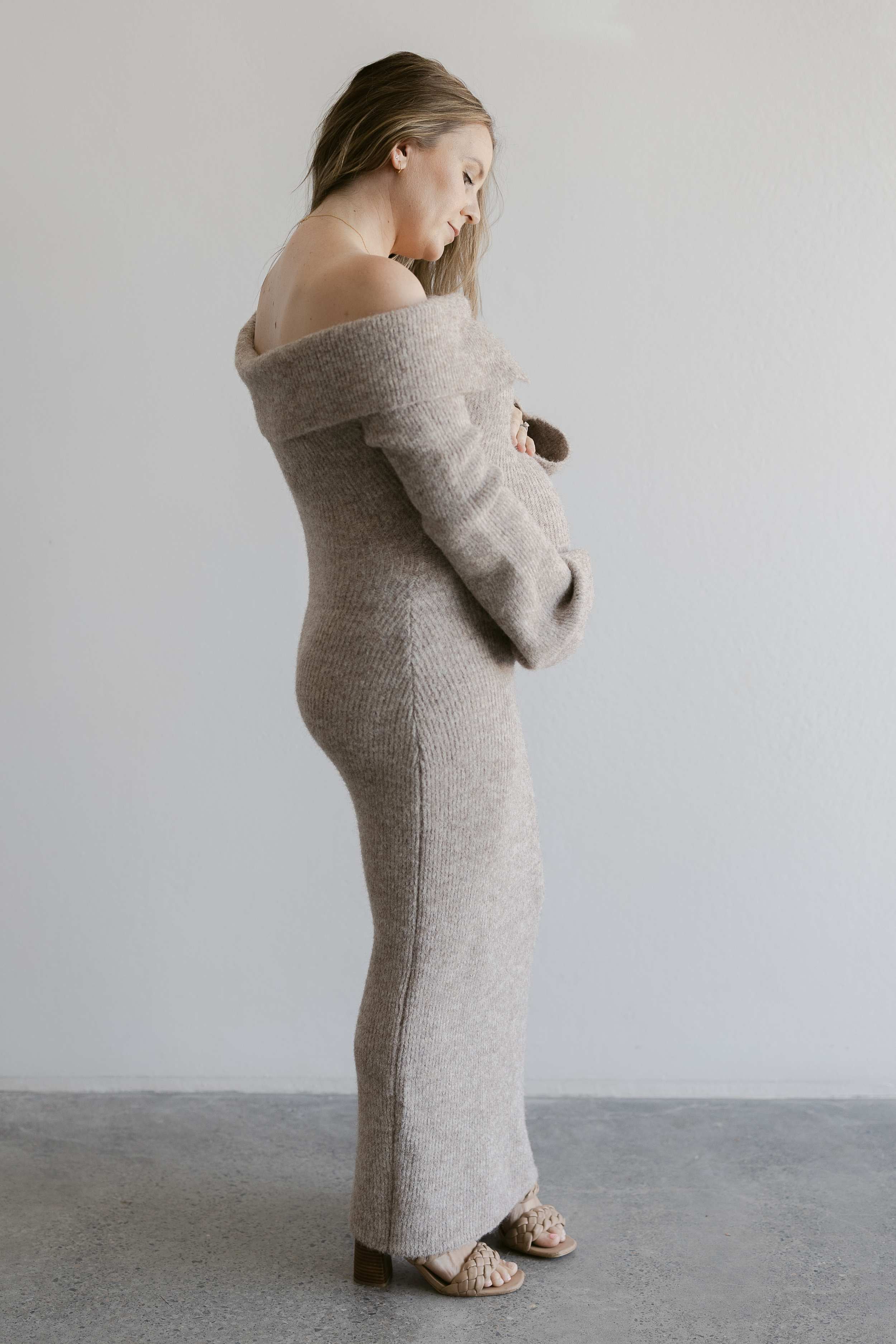 Meshki Baxter Knit Midi Dress | Mama Rentals Meshki Baxter Knit Midi Dress | Mama Rentals