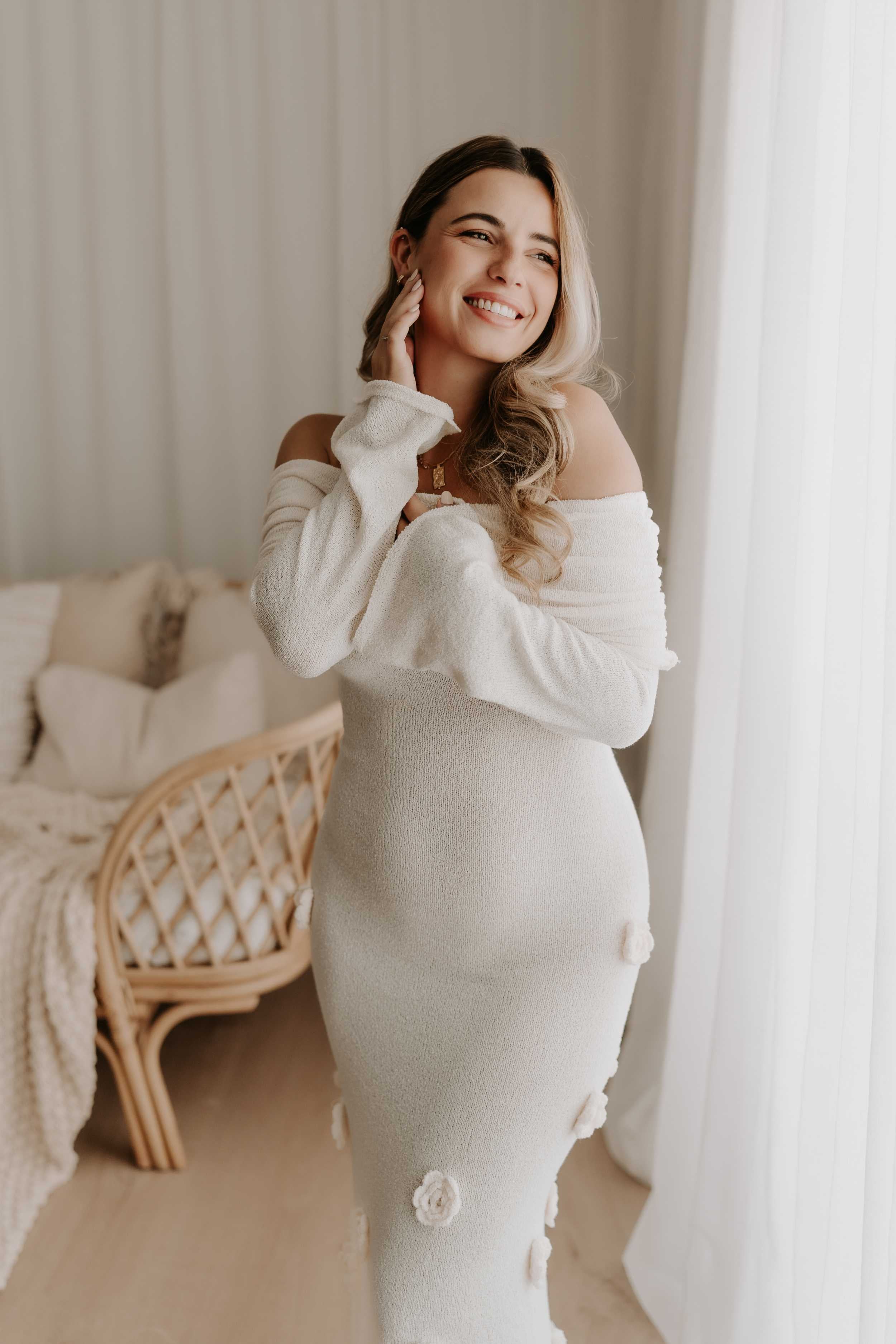 kiki off shoulder knit rose maxi dress - ivory Meshki Kiki Off Shoulder Knit Rose Maxi Dress kiki off shoulder knit rose maxi dress - ivory Meshki Kiki Off Shoulder Knit Rose Maxi Dress